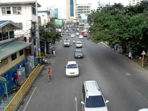 A regular street in Philipines